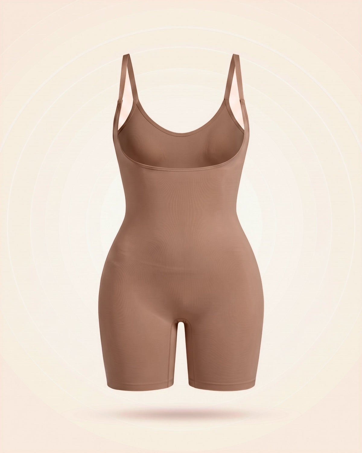 Le Combishort Buste Ouvert moka, le combishort seul