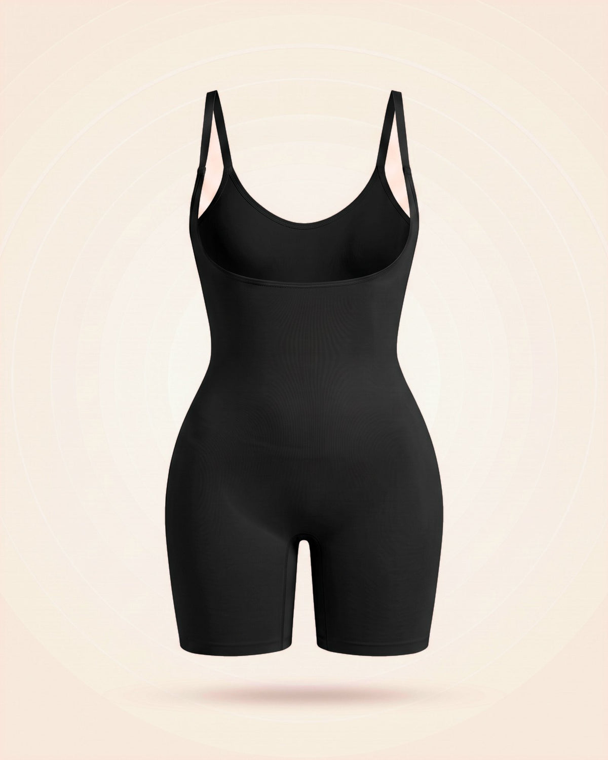 Le Combishort Buste Ouvert noir, le combishort seul