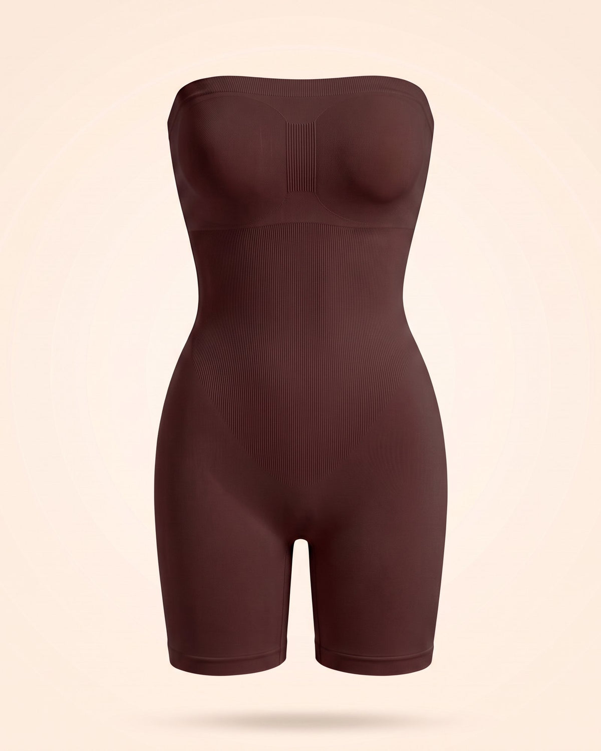 Le Combishort Sans Bretelles chocolat, le combishort seul