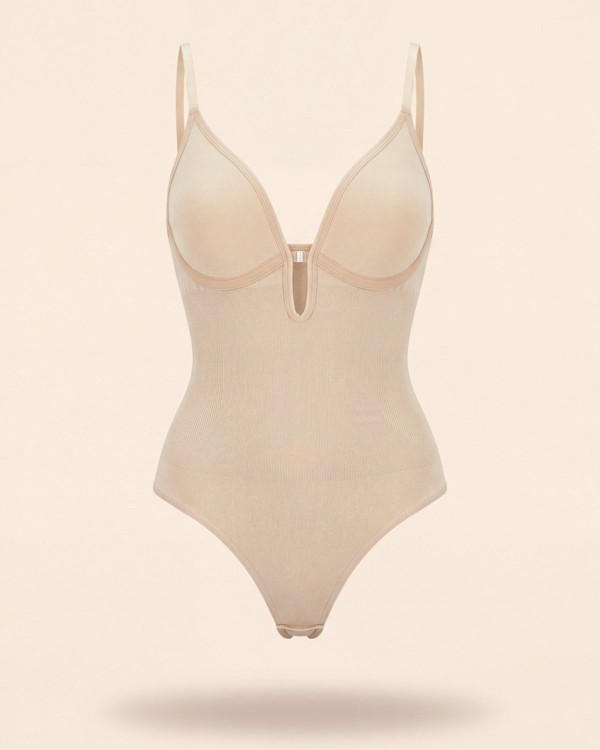 Le Body Décolleté Plongeant nude, le body seul