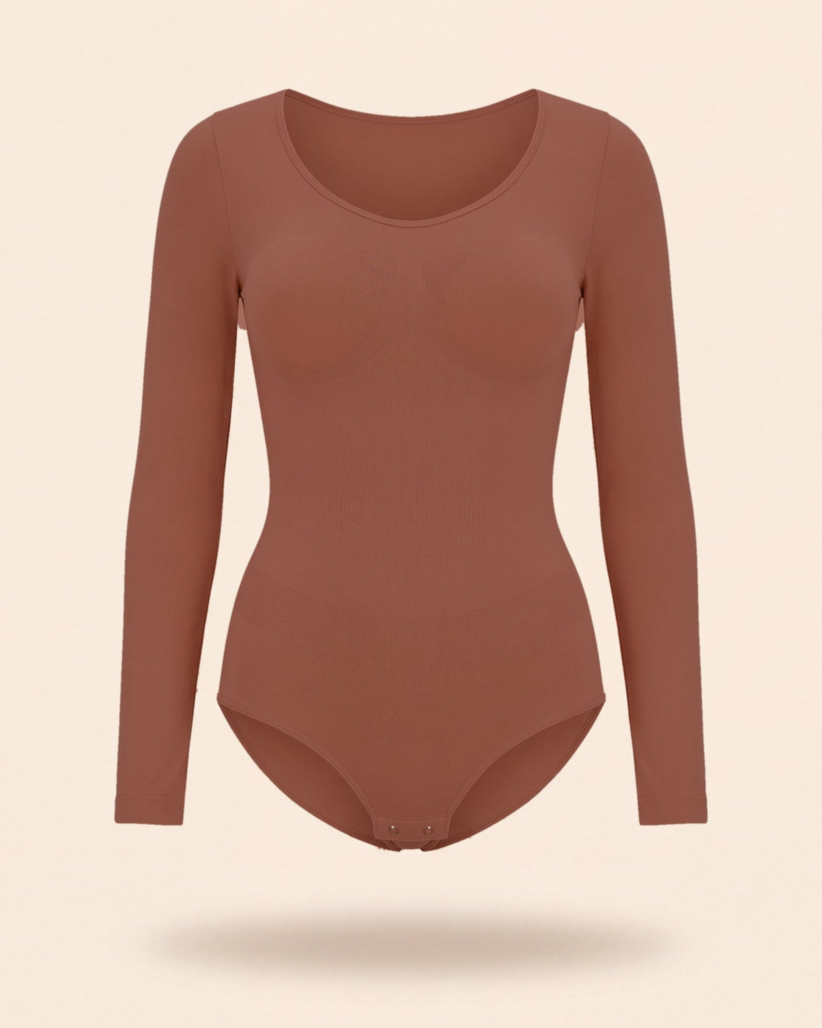 Le Body Manches Longues caramel, le body seul