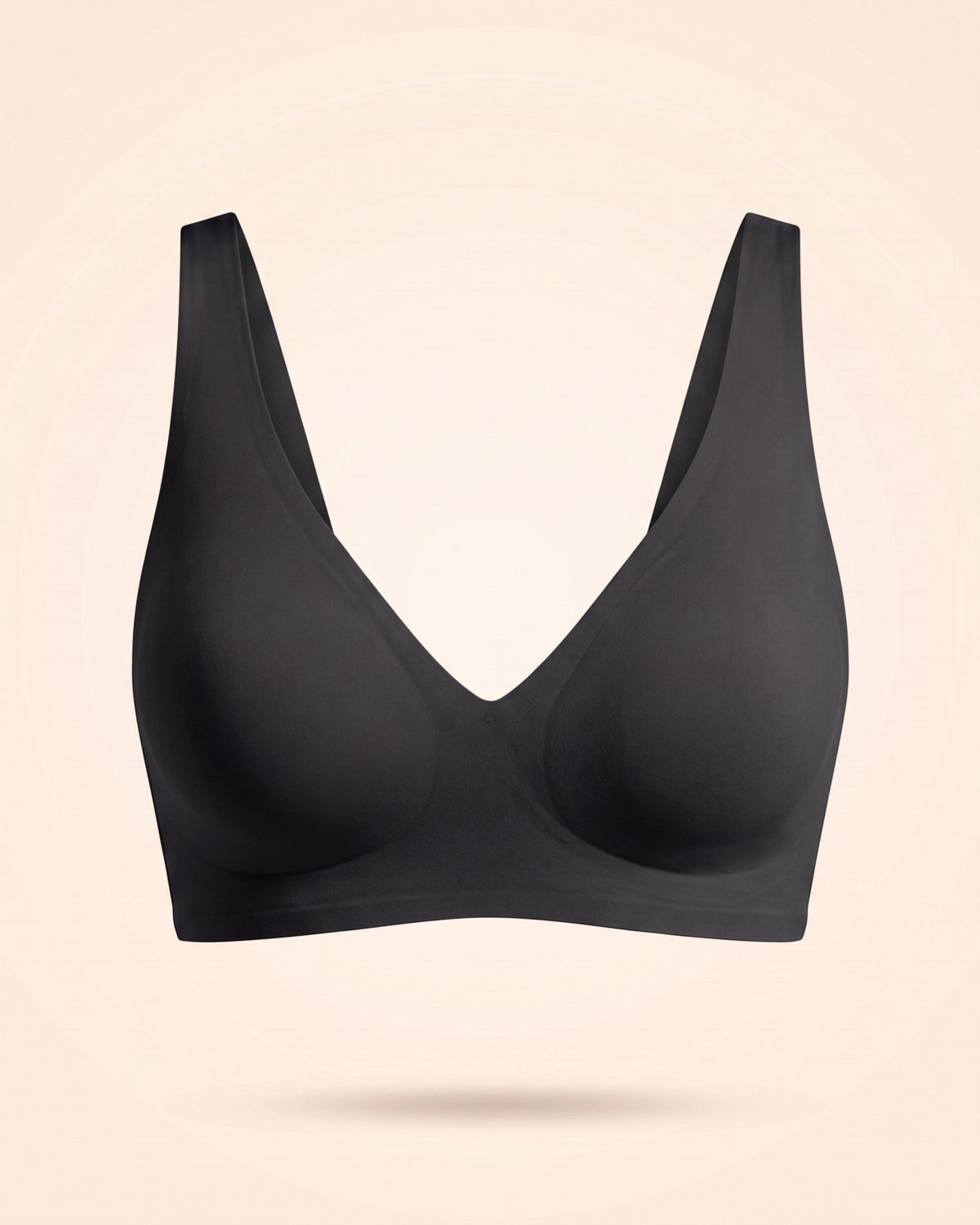 La Brassière Seconde Peau noir, la brassière seule