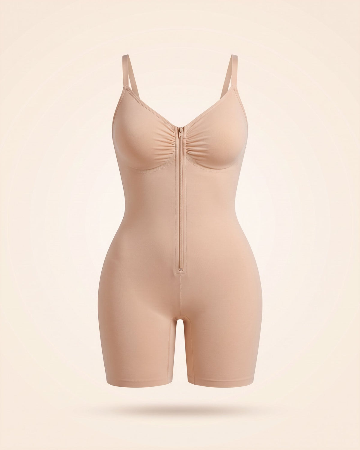 Le Body Zippé nude, le body seul
